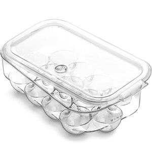 Clear Egg Storage Container with Lid BINO